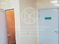Отделка стен клиника ФГБОУ — СМЛ ПОЛИМЕР